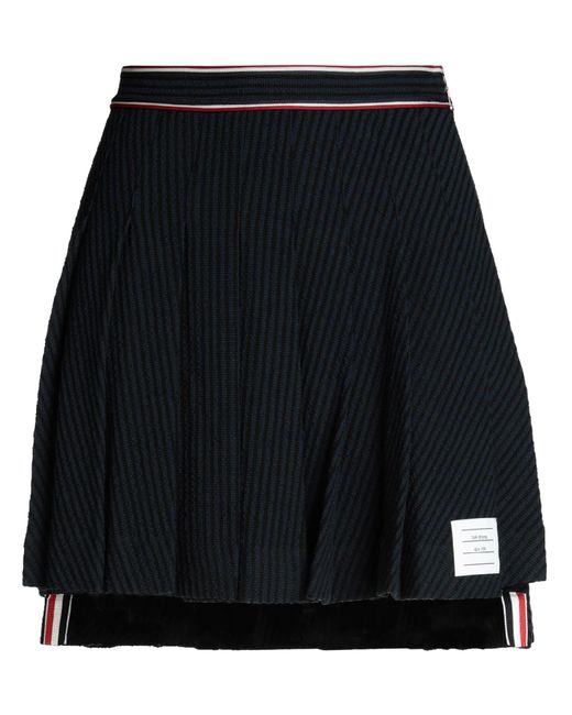Thom Browne Black Mini Skirt