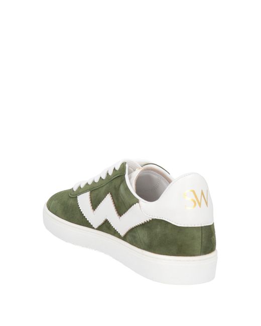 Stuart Weitzman Green Sneakers