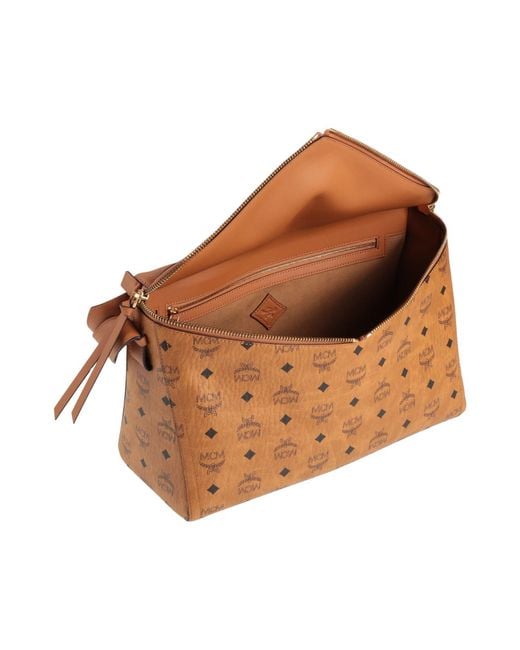 Bolso Con Bandolera MCM de color Brown