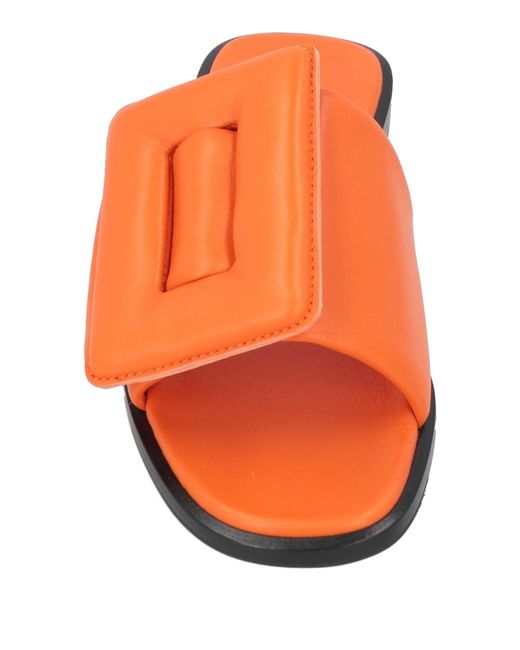 Boyy Orange Sandals