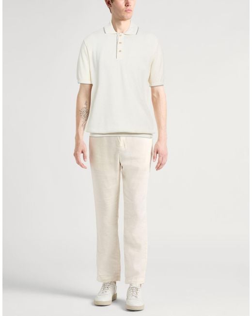 Paul & Shark White Jumper for men