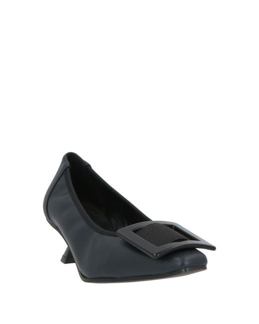 Daniele Ancarani Blue Pumps Leather