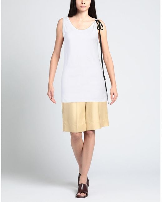 Ann Demeulemeester White Tank Top