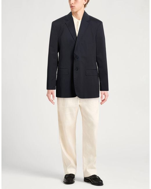 Dondup Blue Blazers for men