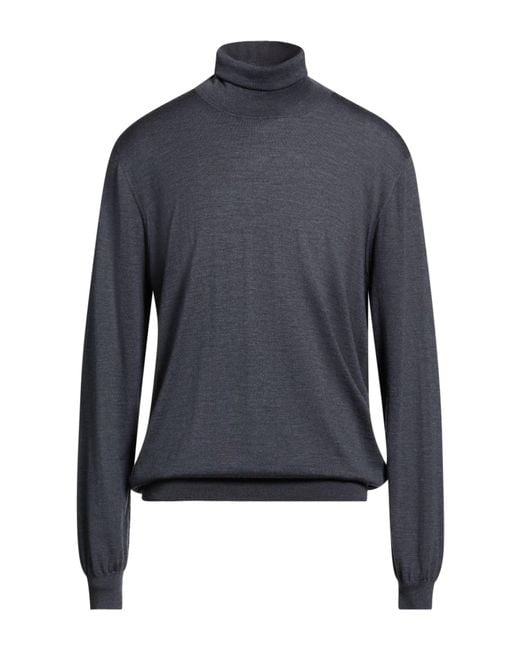 Laneus Blue Turtlenecks for men