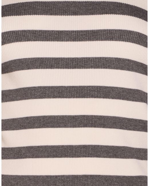Semicouture Gray Sweater Viscose, Polyester