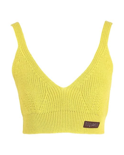 DSquared² Yellow Top Wool
