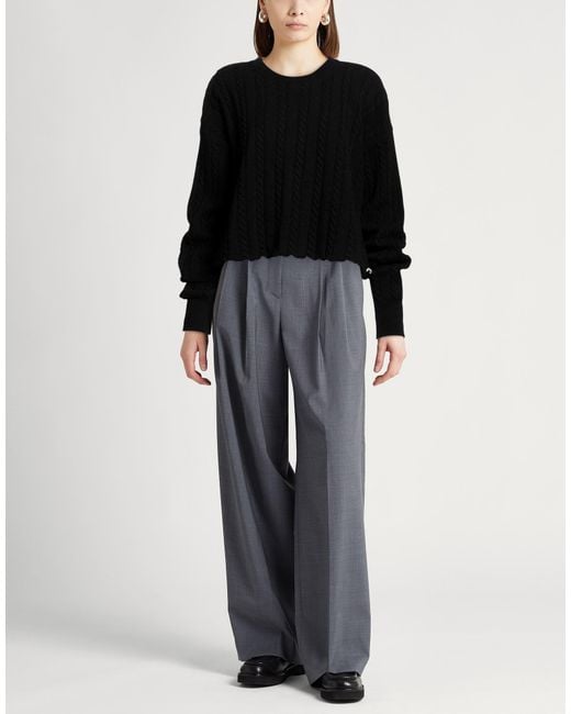 Semicouture Black Sweater Wool, Polyamide