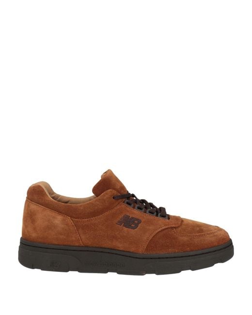 New Balance Brown Adwgg Sneakers Leather for men
