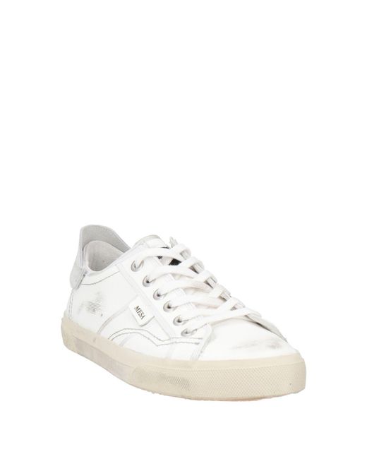 HIDNANDER White Sneakers Synthetic Material for men