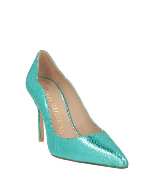 Stuart Weitzman Green Pumps