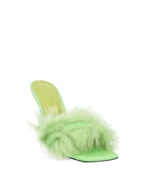 By Far Green Sandals