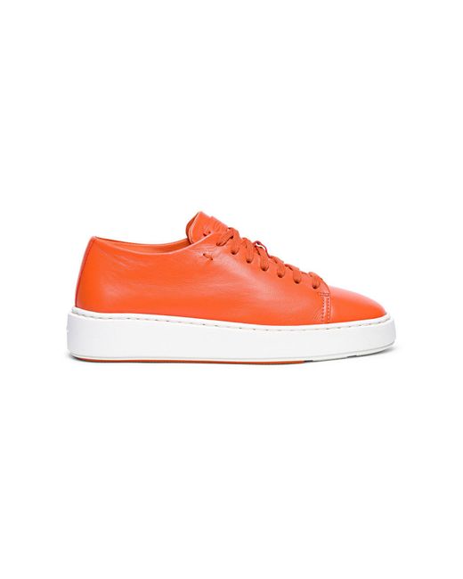 Santoni Orange Sneakers