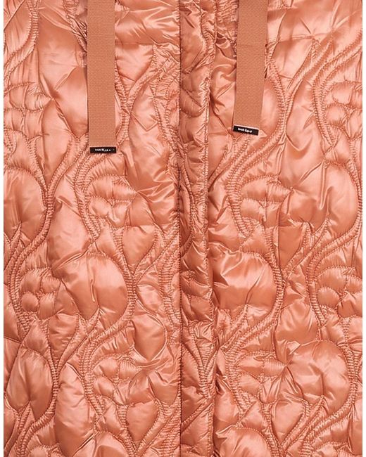Herno Orange Tan Puffer Polyamide