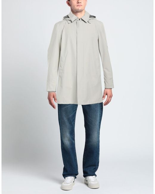 Herno White Overcoat & Trench Coat for men