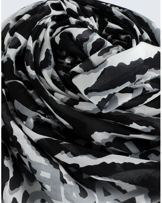 Karl Lagerfeld Black Schal