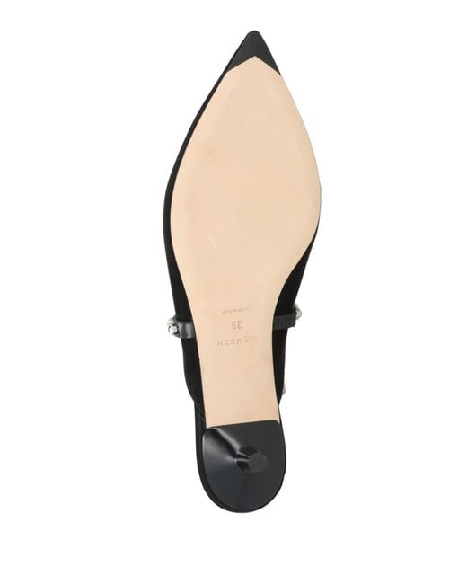 McQueen Black Mules & Clogs