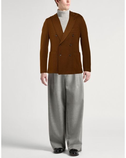 Tagliatore Brown Blazer for men