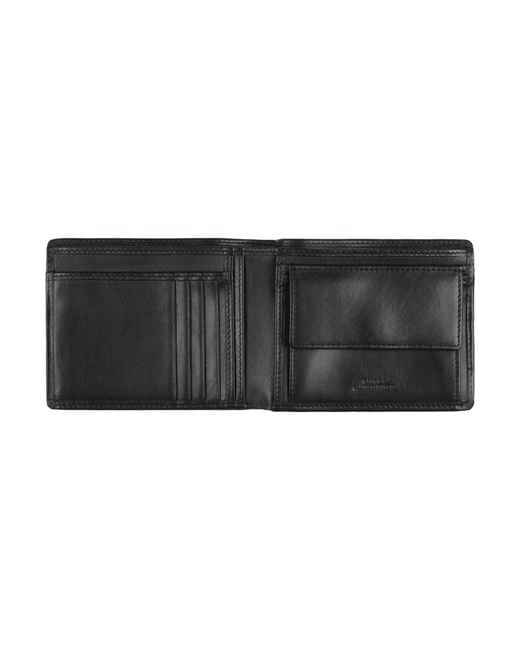 Guess Black Wallet Leather for men