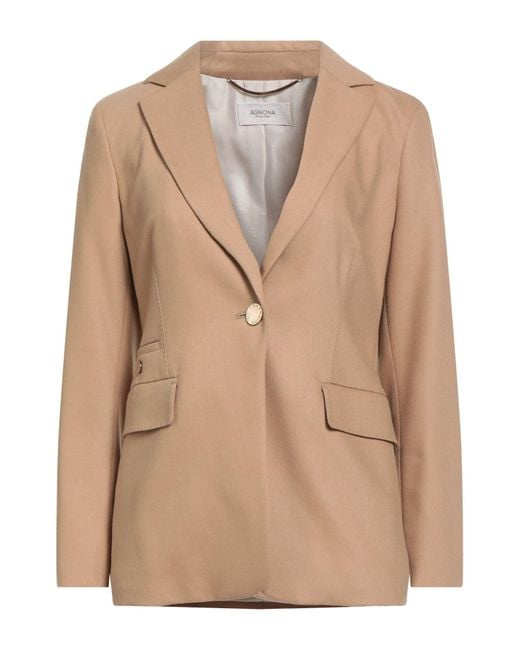 Agnona Natural Blazer