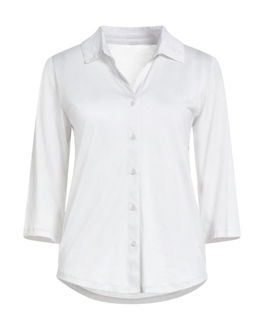 Majestic Filatures White Light Shirt Silk, Organic Cotton