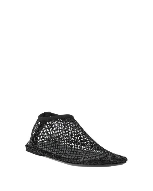 Christopher Esber Black Sandals Leather, Textile Fibers