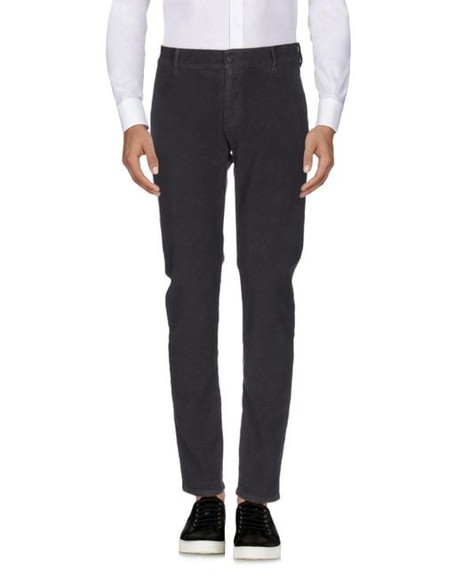 Daniele Alessandrini Blue Pants Cotton, Lyocell for men