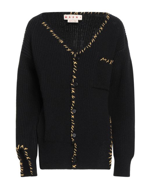 Marni Black Strickjacke