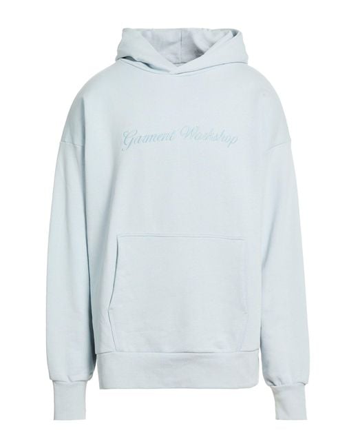 GARMENT WORKSHOP Blue Sky Sweatshirt Cotton for men