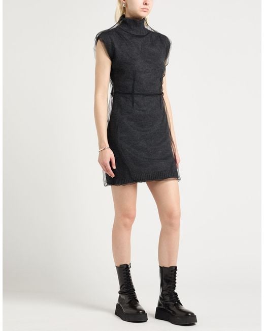 MSGM Black Mini-Kleid