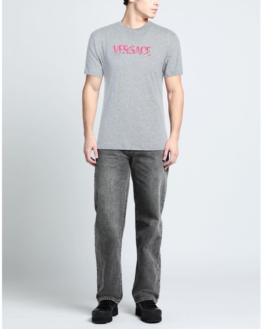 Versace Gray T-shirt for men
