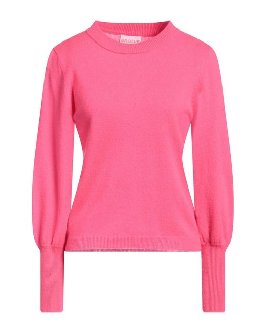 Brodie Cashmere Pink Pullover