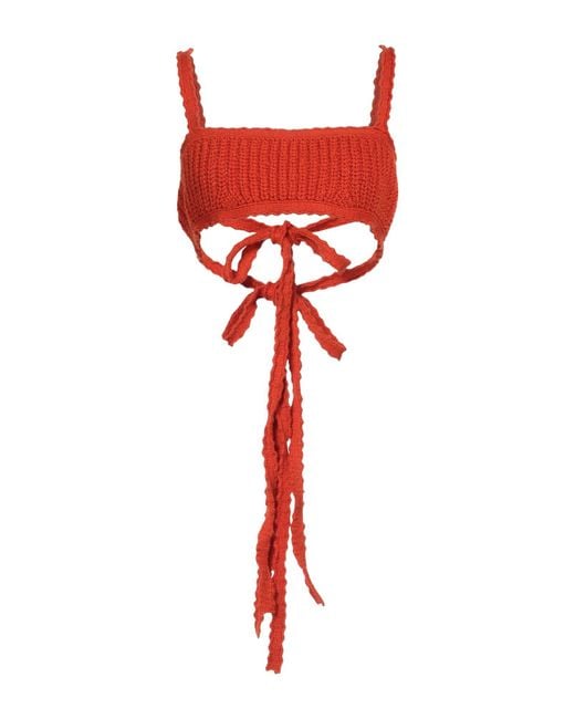 Top Alanui de color Red