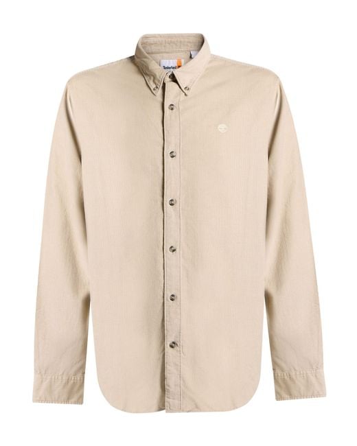Timberland Natural Shirt Cotton for men