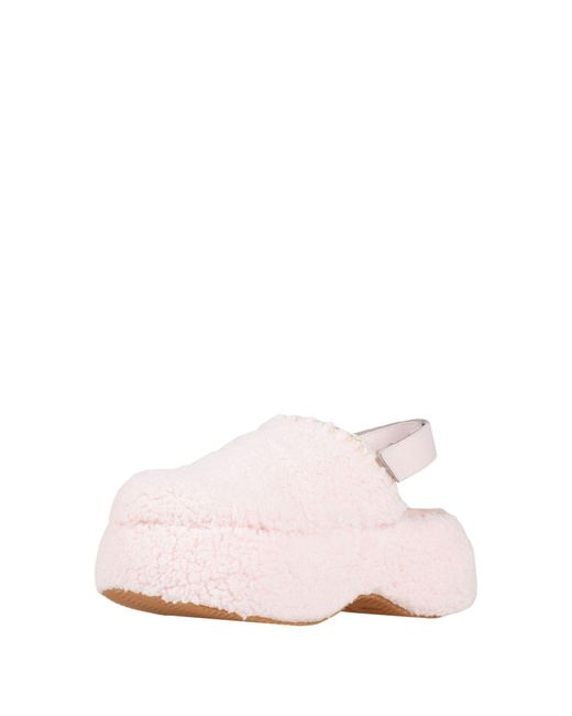 Mou Pink Mules & Clogs