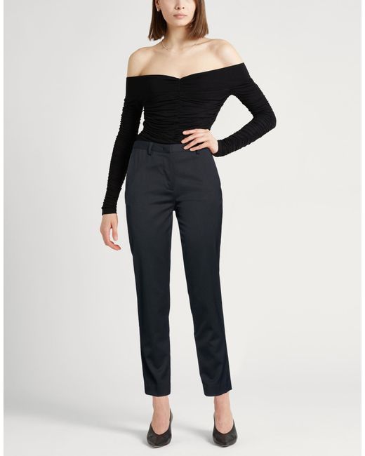 Lardini Blue Pants Polyester, Virgin Wool, Elastane