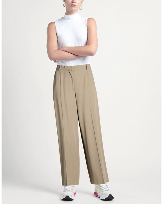 Totême  Natural Pants Viscose, Wool