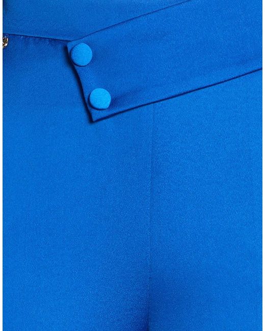Liu Jo Blue Bright Pants Polyester