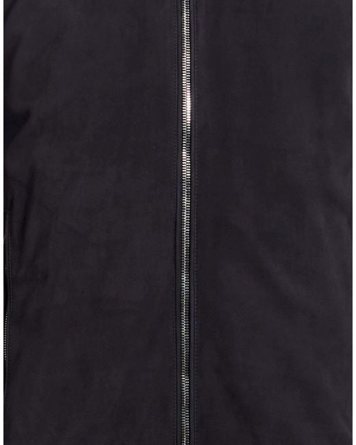 Moorer Blue Midnight Jacket Leather for men