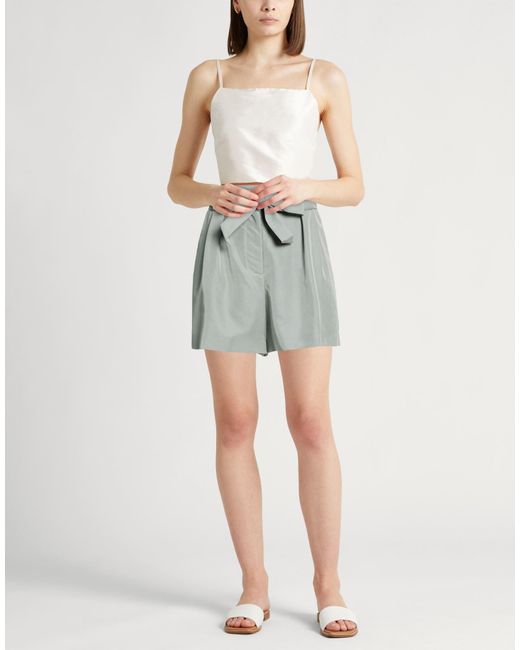 Emporio Armani Gray Shorts & Bermuda Shorts