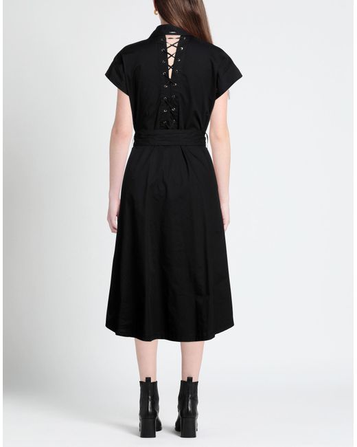 Liu Jo Black Midi-Kleid