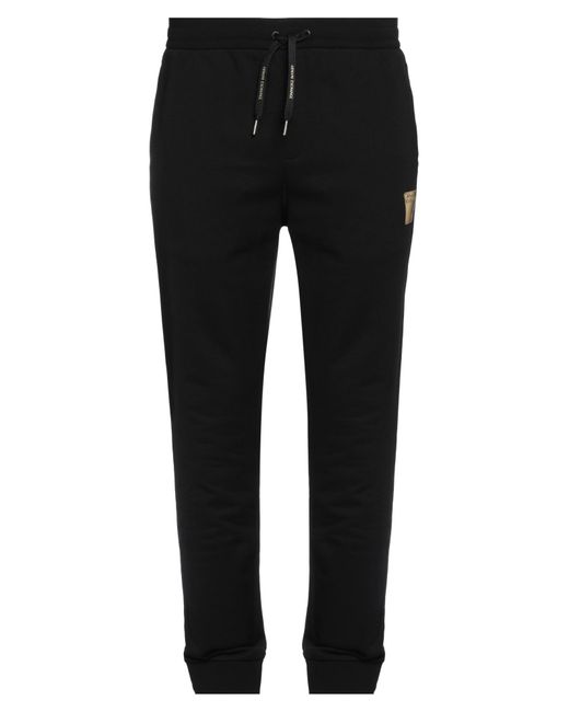 ARMANI EXCHANGE Black Pants Cotton, Elastane for men
