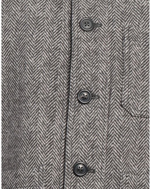 Circolo 1901 Gray Jacket Cotton, Elastane for men