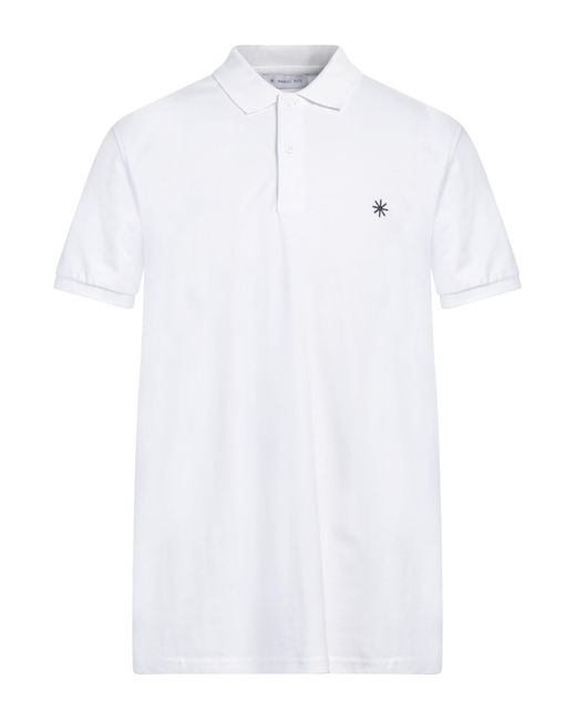 Manuel Ritz White Polo Shirt for men