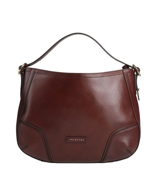 The Bridge Brown Handbag Leather