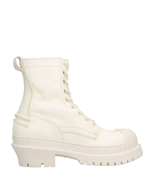 Acne Natural Ankle Boots