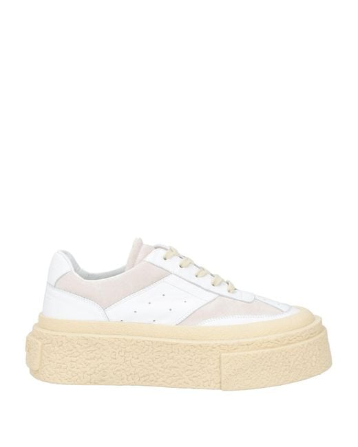 MM6 by Maison Martin Margiela White Sneakers