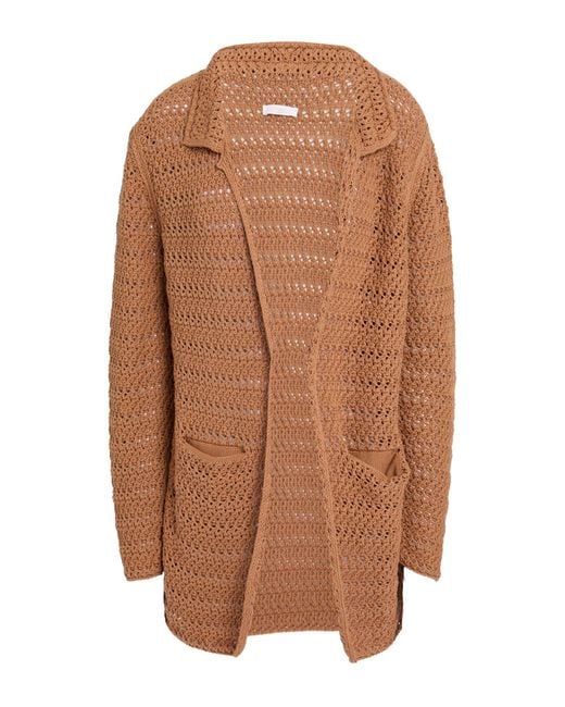 Cardigan di Fedeli in Brown
