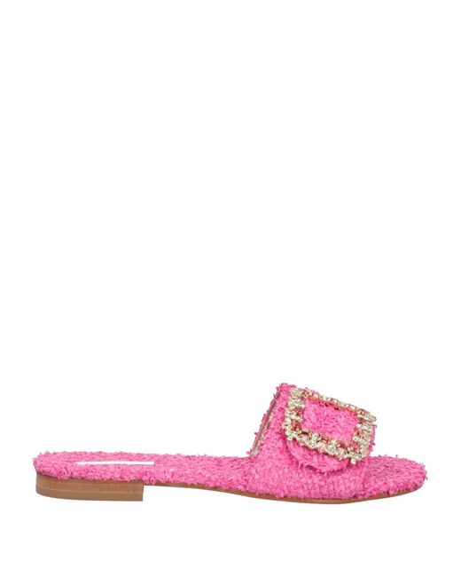 Emanuela Caruso Pink Sandals