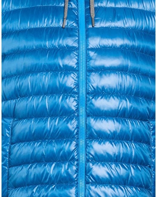 Herno Blue Vest Polyamide, Polyester, Cotton for men